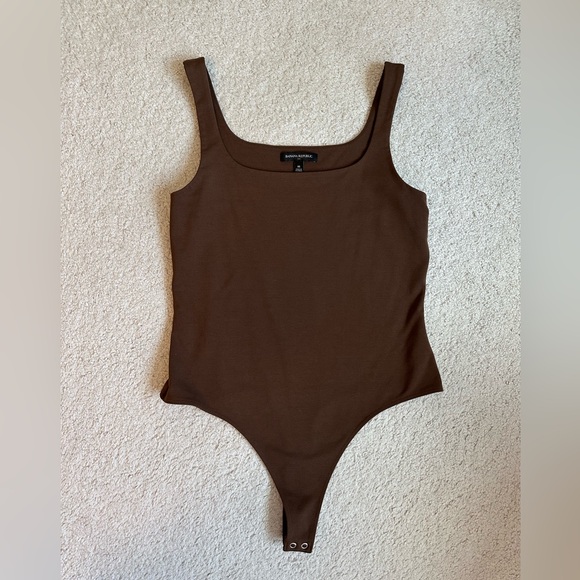 Banana Republic Other - Banana Republic Chocolate Brown Bodysuit- Size M- Never worn